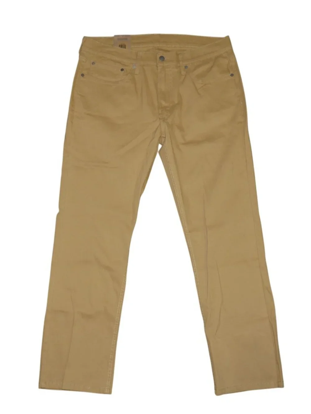 Levi's 514 Mens Twill Jean Pants Size 34x30 Stretch Caraway Cruz Twill Brown NWT